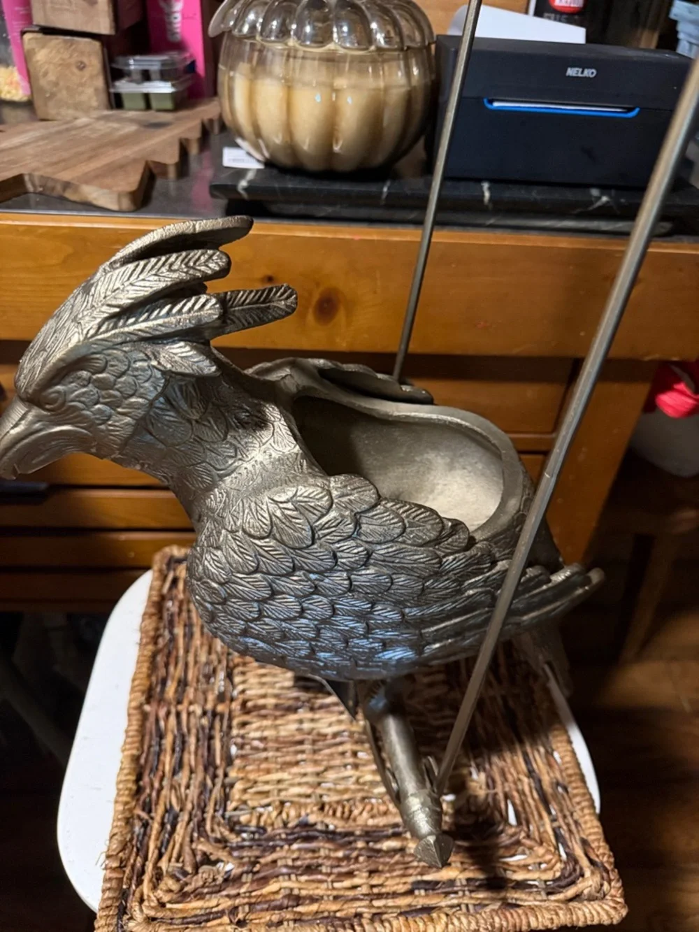 Pottery Barn Teen Harry Potter  Phoenix Hanging Planter RARE - Picture 6 of 9